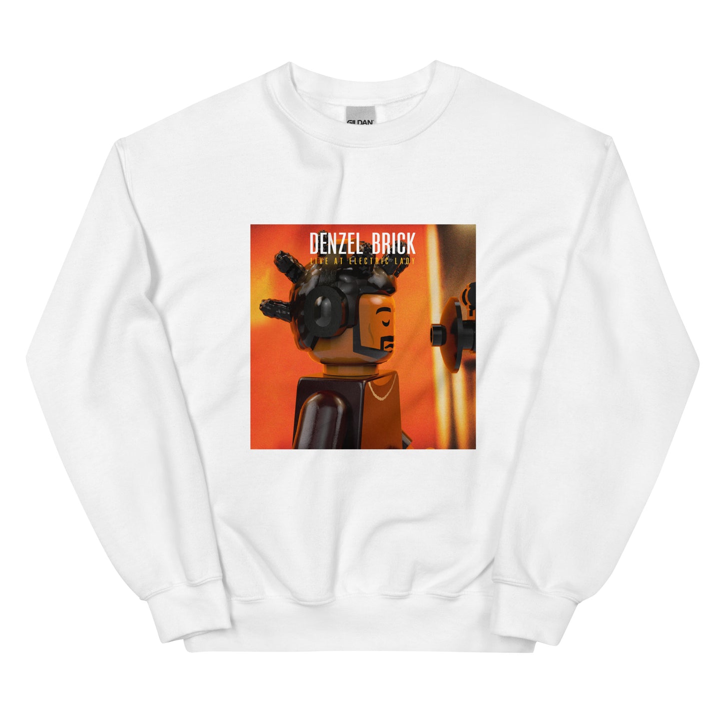 "Denzel Curry - Live At Electric Lady" Lego Parody Sweatshirt