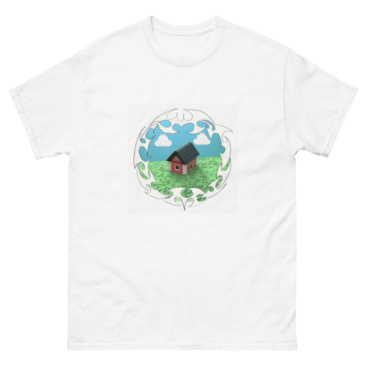 "Bladee & Ecco2k - Crest" Lego Parody Tshirt