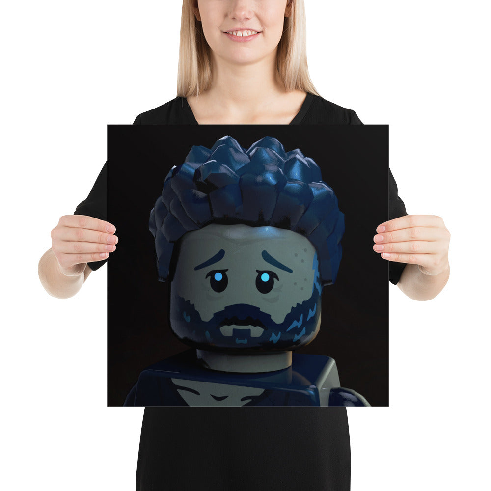 "The Weeknd - Dawn FM" Lego Parody Poster