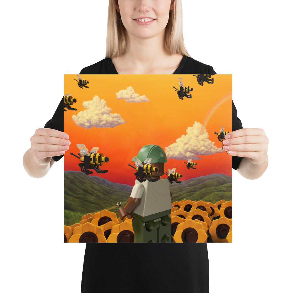 "Tyler, The Creator - Flower Boy" Lego Parody Poster