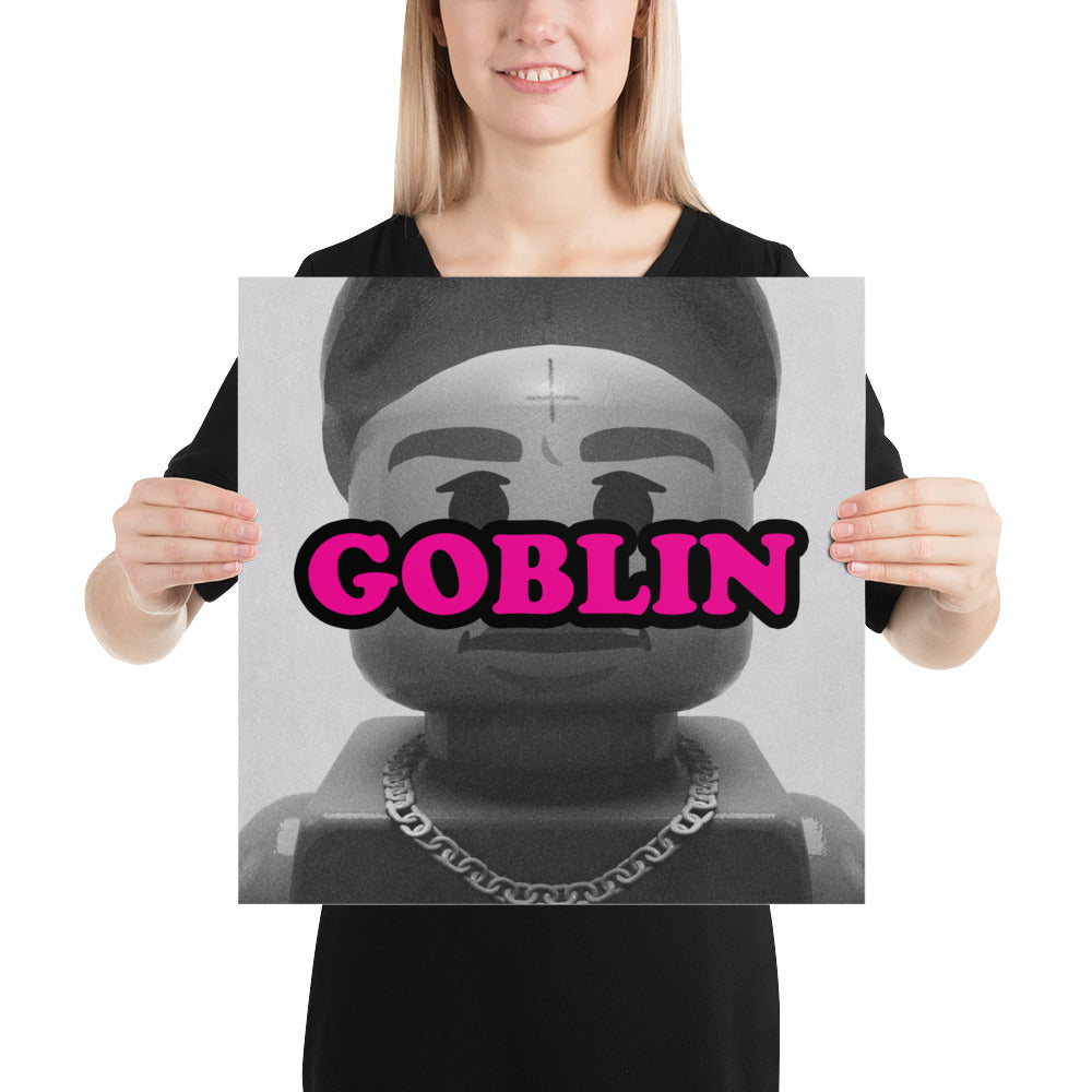 "Tyler, The Creator - Goblin" Lego Parody Poster