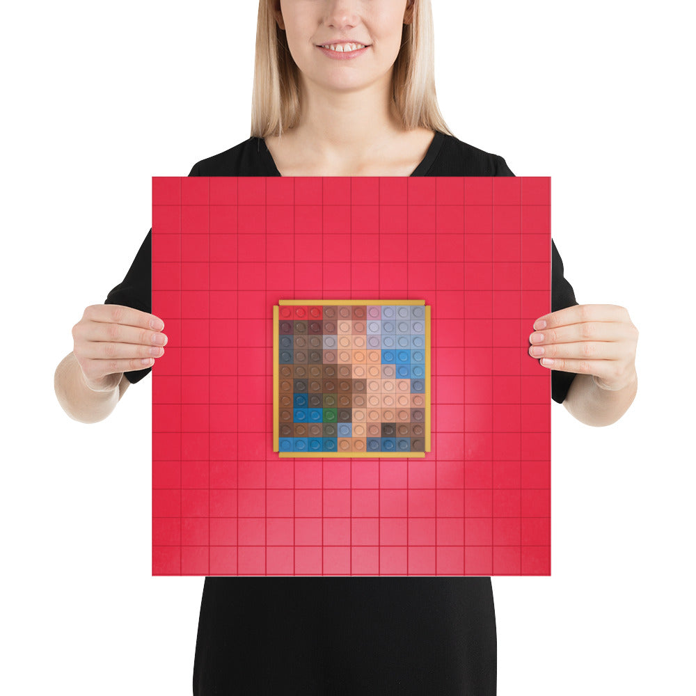 "Kanye West - My Beautiful Dark Twisted Fantasy" Lego Parody Poster