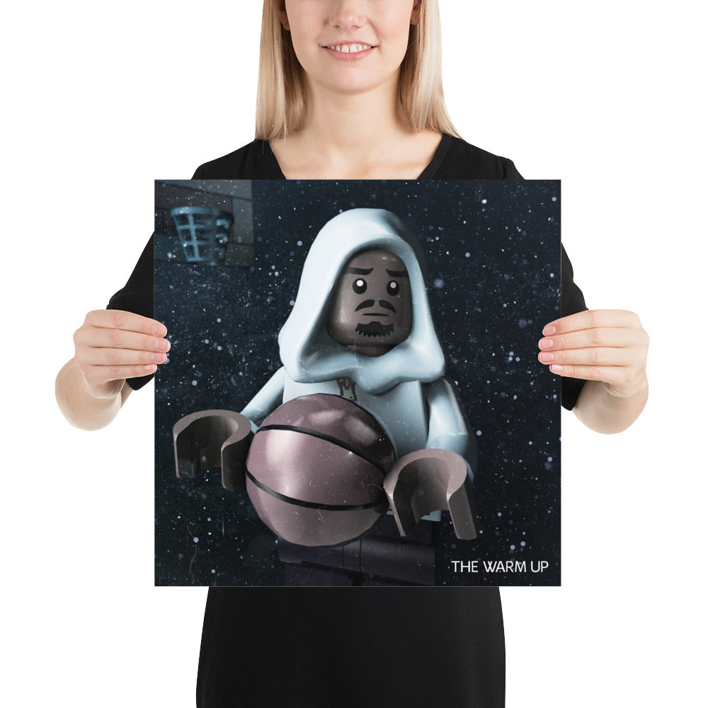 "J. Cole - The Warm Up" Lego Parody Poster