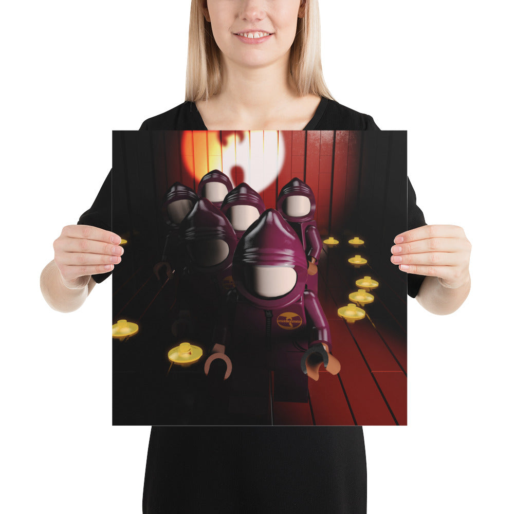 "Wu-Tang Clan - Enter The Wu-Tang (36 Chambers)" Lego Parody Poster