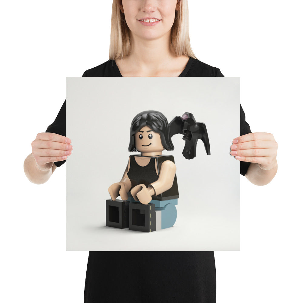 "Conan Gray - Kid Krow" Lego Parody Poster