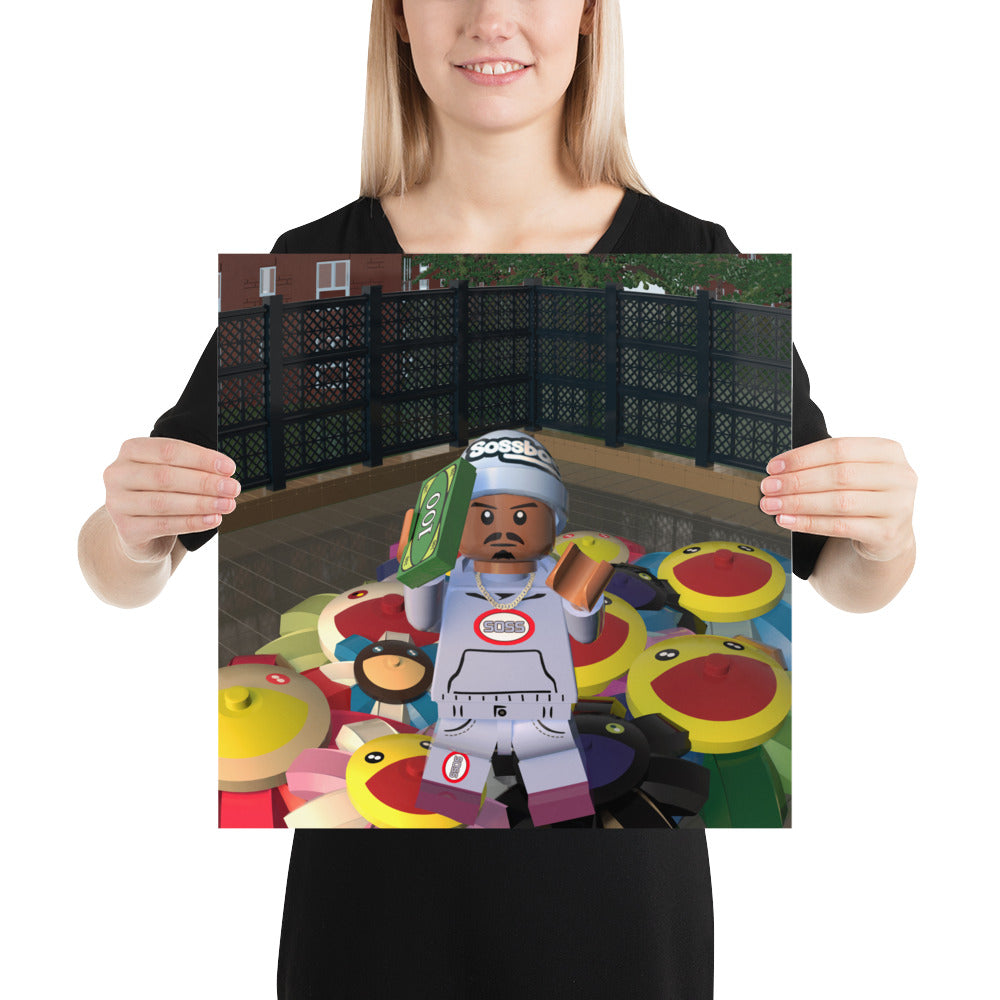 "Pi'erre Bourne - The Life of Pi'erre 5" Lego Parody Poster