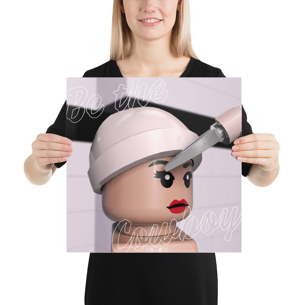 "Mitski - Be The Cowboy" Lego Parody Poster