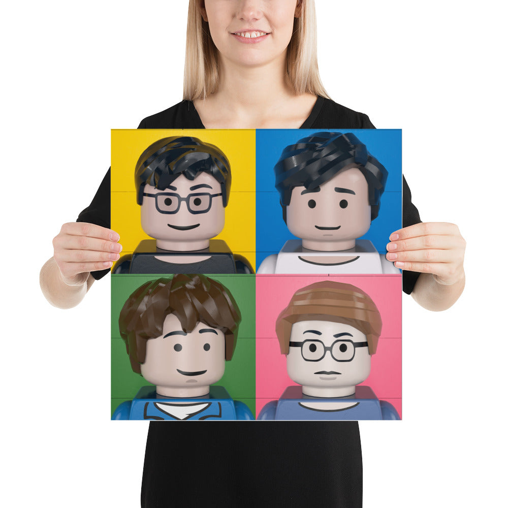 "Blur - Blur: The Best Of" Lego Parody Poster