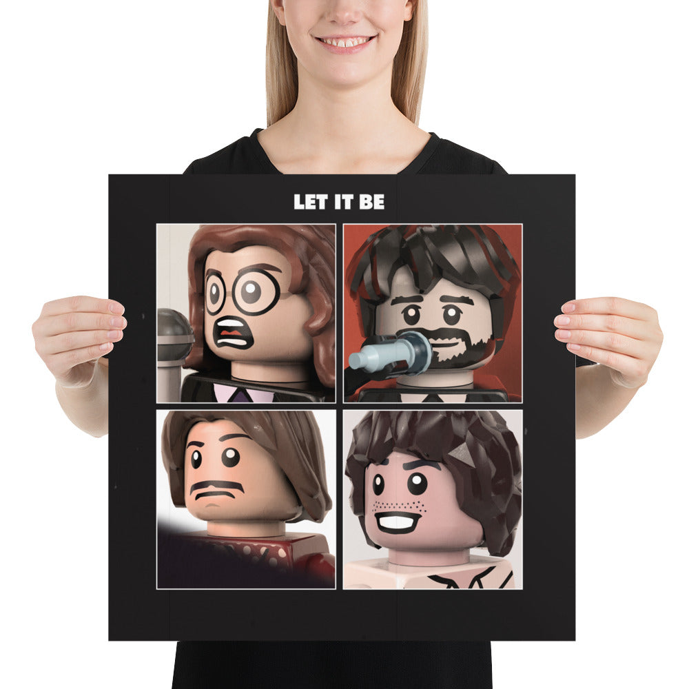 Beatles lego 2024 poster