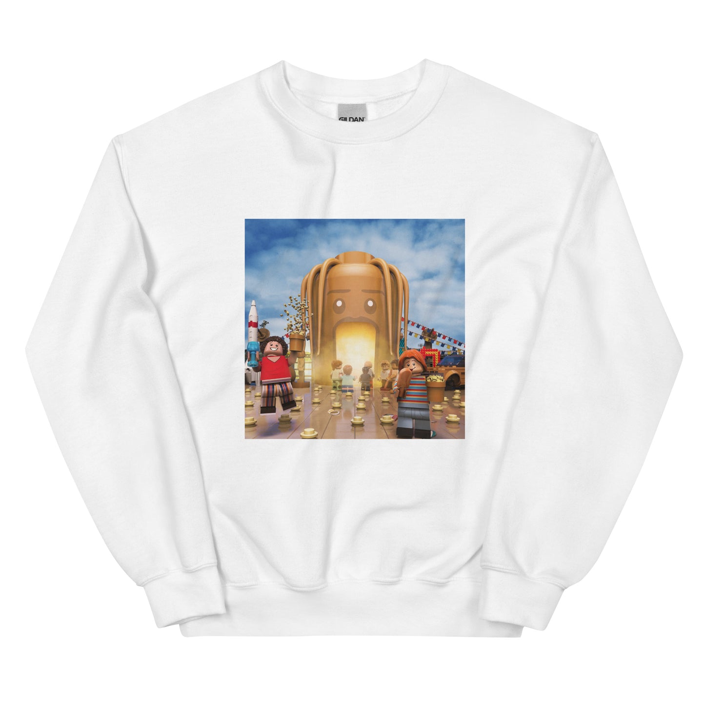 "Travis Scott - Astroworld" Lego Parody Sweatshirt