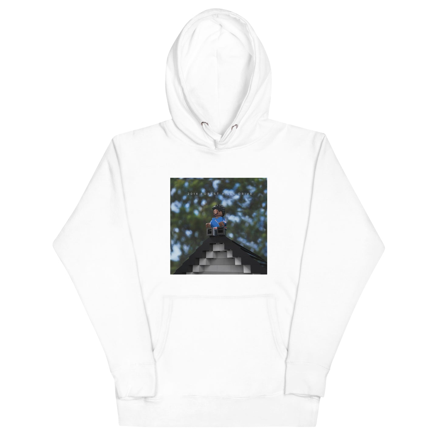 "J. Cole - 2014 Forest Hills Drive" Lego Parody Hoodie