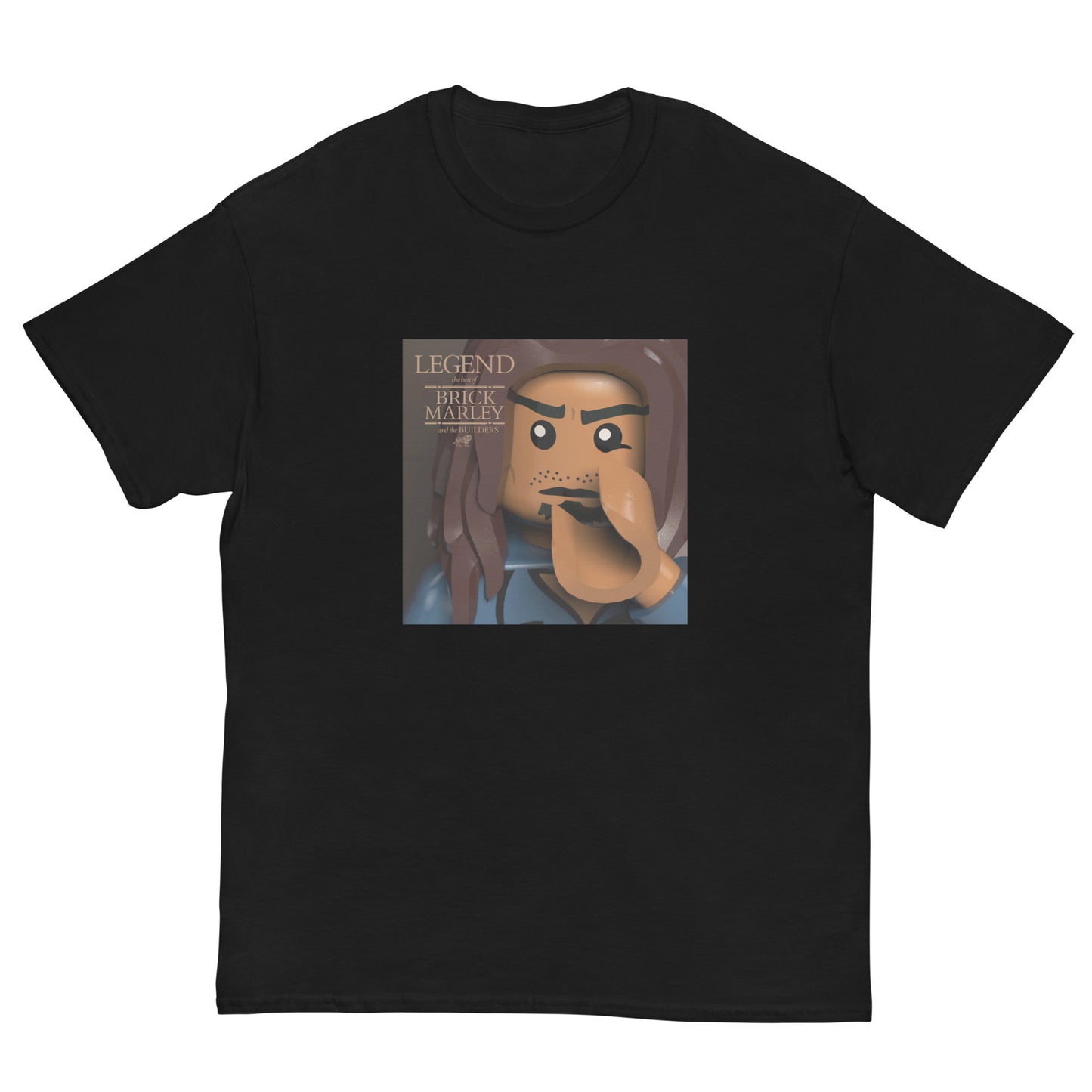 "Bob Marley & The Wailers - Legend" Lego Parody Tshirt