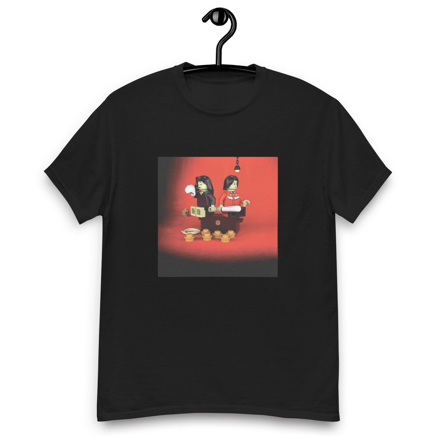 "The White Stripes - Elephant" Lego Parody Tshirt