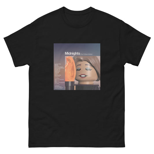 "Taylor Swift - Midnights (The Til Dawn Edition)" Lego Parody Tshirt