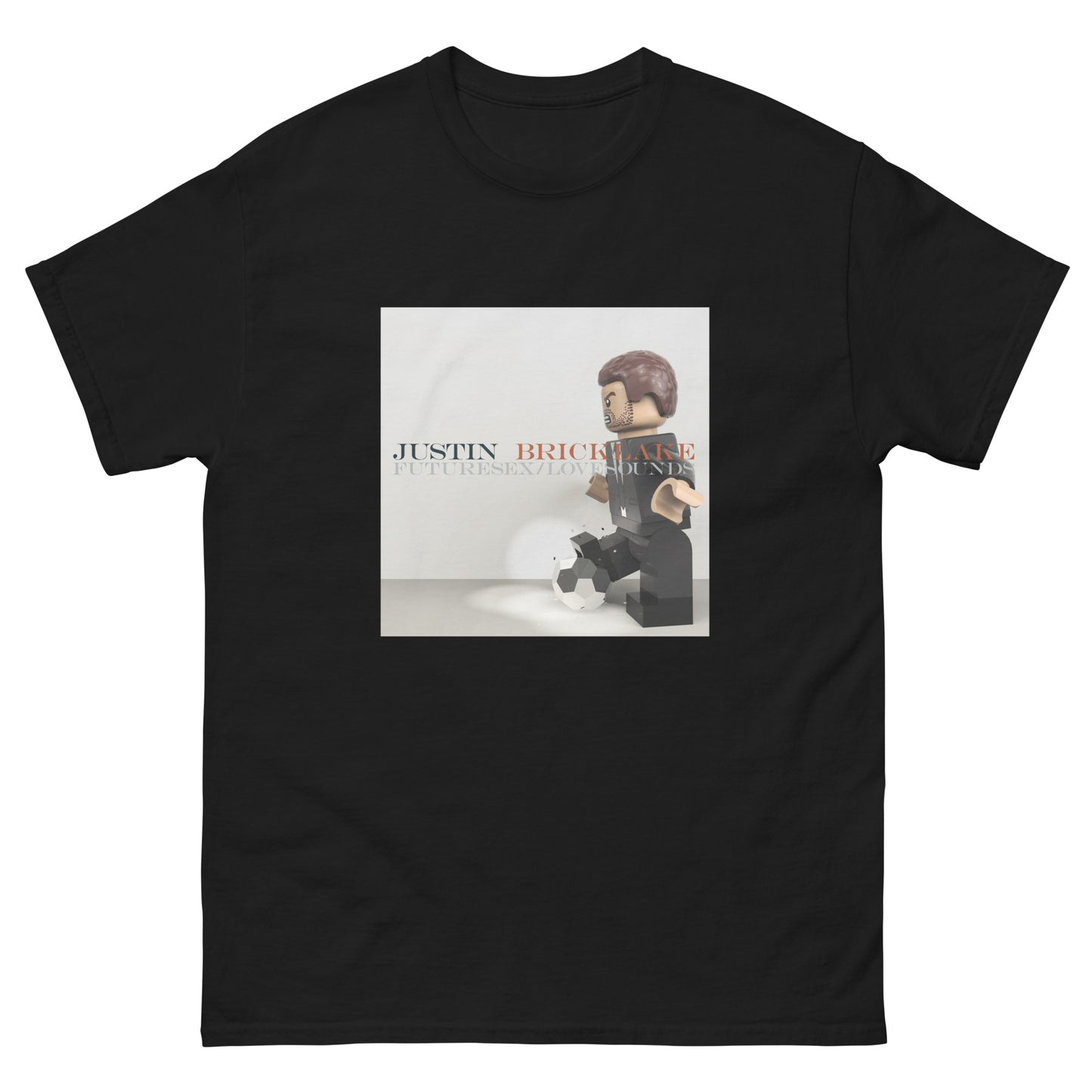 "Justin Timberlake - FutureSex/LoveSounds" Lego Parody Tshirt