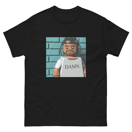"Kendrick Lamar - DAMN. (Cover Shoot Outtake)" Lego Parody Tshirt