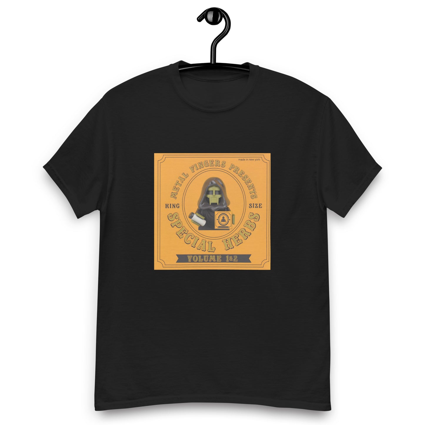 "MF DOOM - Metal Fingers Presents: Special Herbs, Vol. 1 & 2" Lego Parody Tshirt