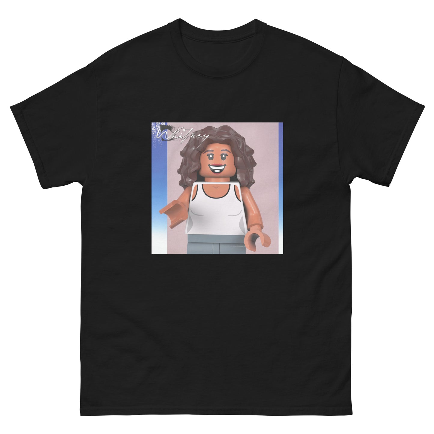 "Whitney Houston - Whitney" Lego Parody Tshirt