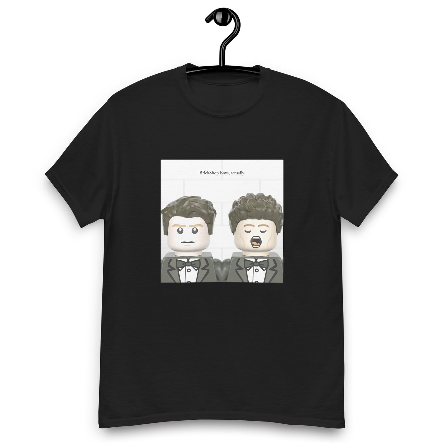 "Pet Shop Boys - Actually" Lego Parody Tshirt