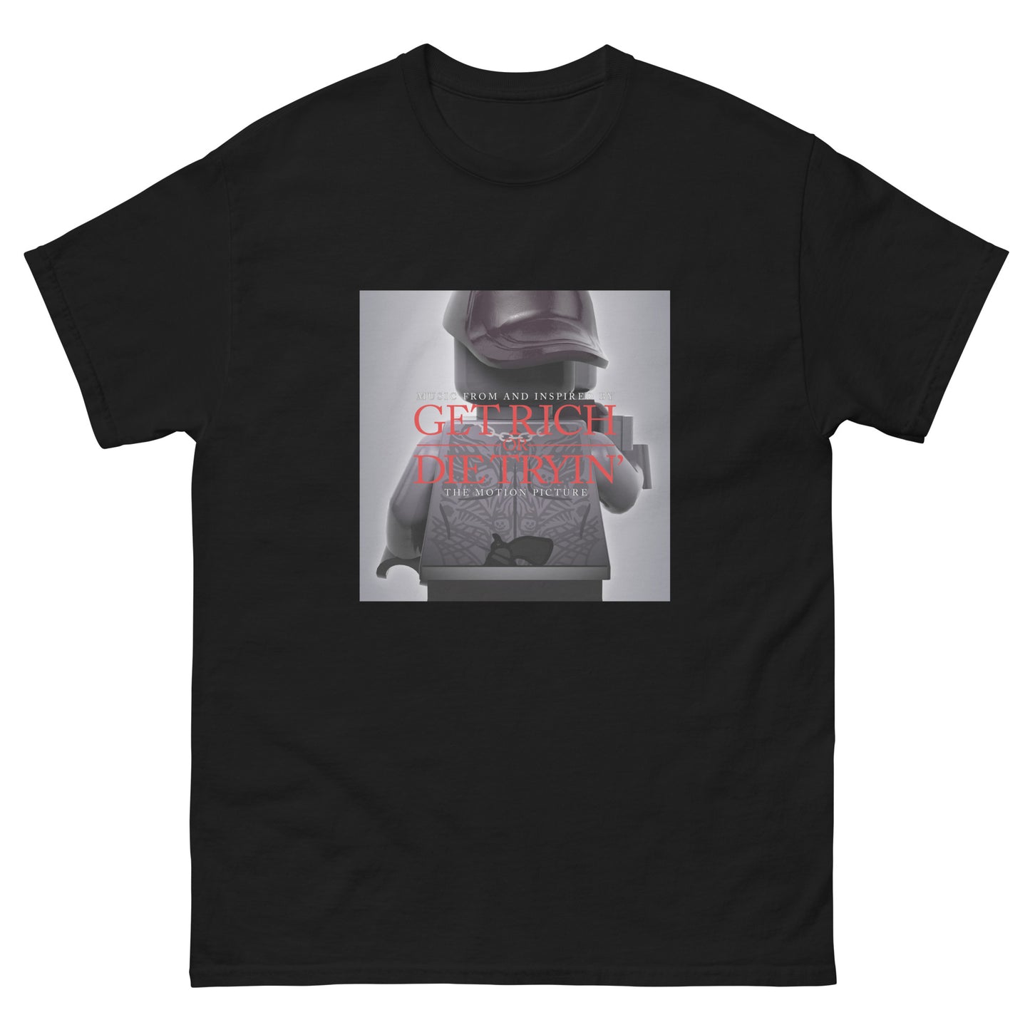 "Various Artists - Get Rich or Die Tryin' (Soundtrack)" Lego Parody Tshirt