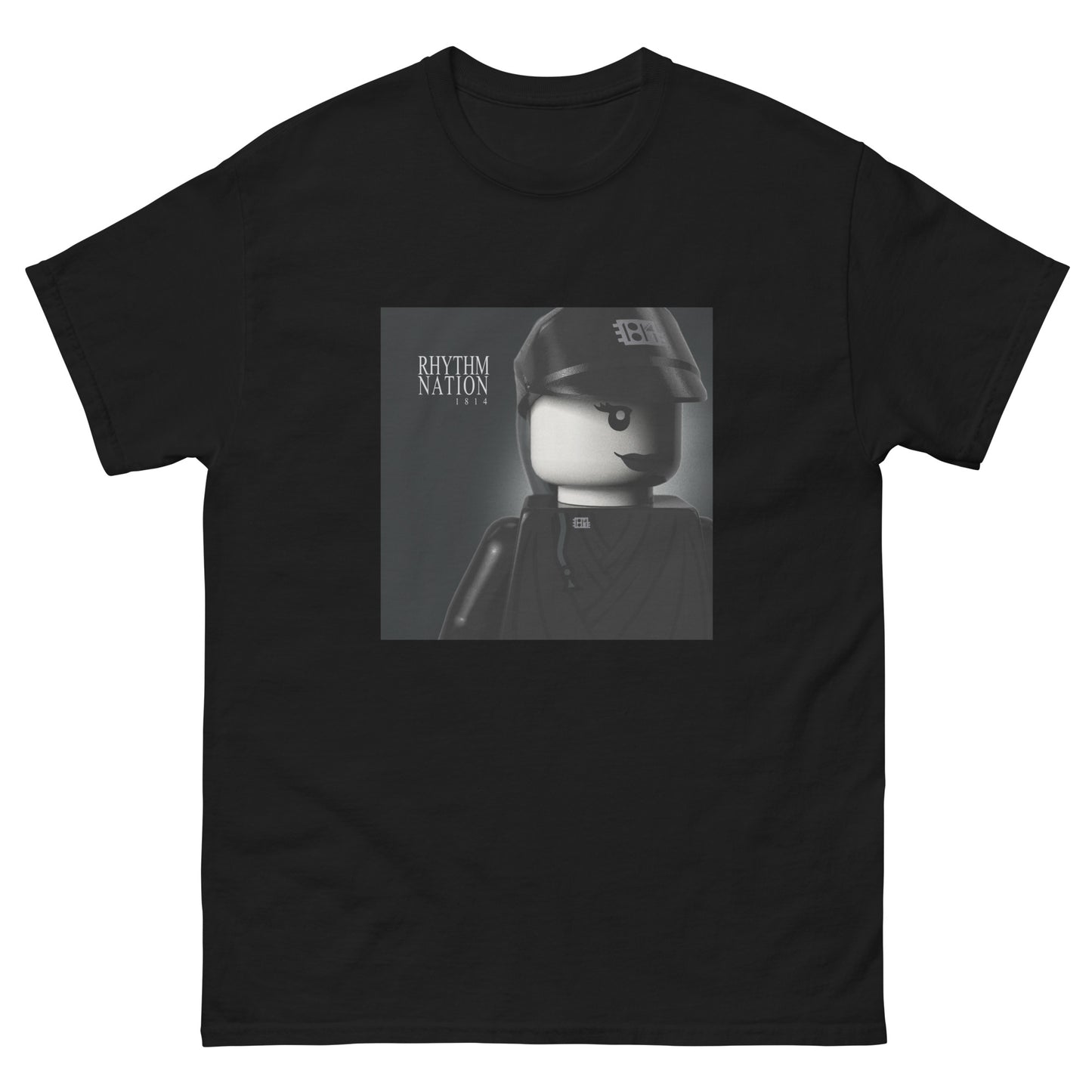 "Janet Jackson - Rhythm Nation 1814" Lego Parody Tshirt