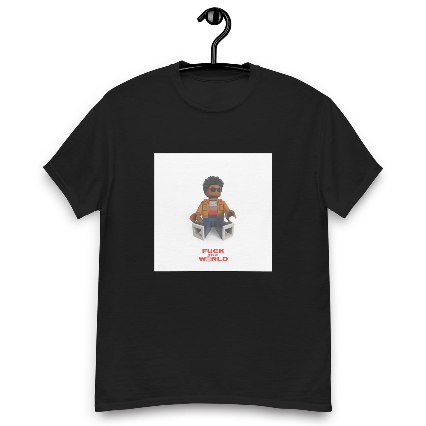 "Brent Faiyaz -  Fuck The World" Lego Parody Tshirt