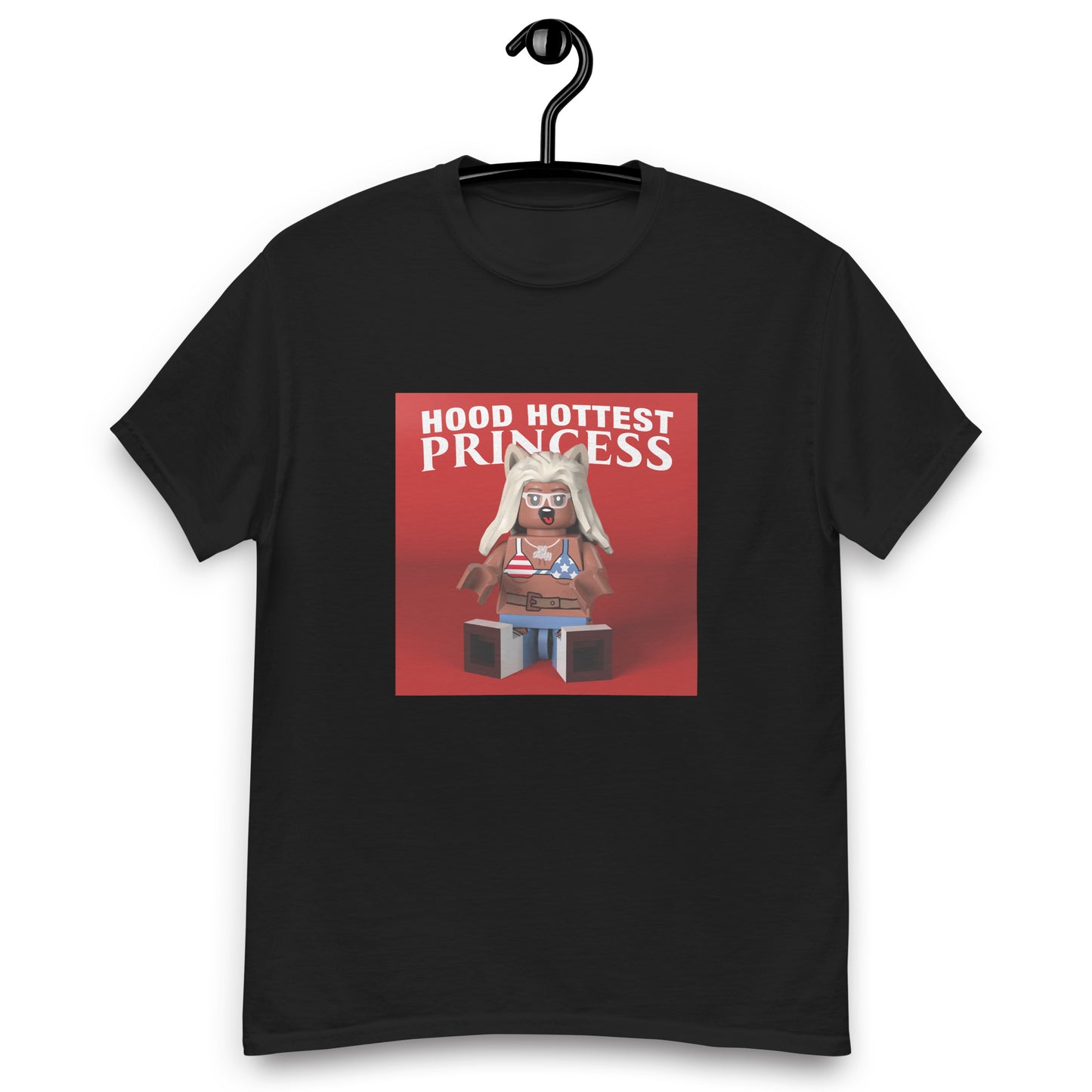 "Sexyy Red - Hood Hottest Princess" Lego Parody Tshirt