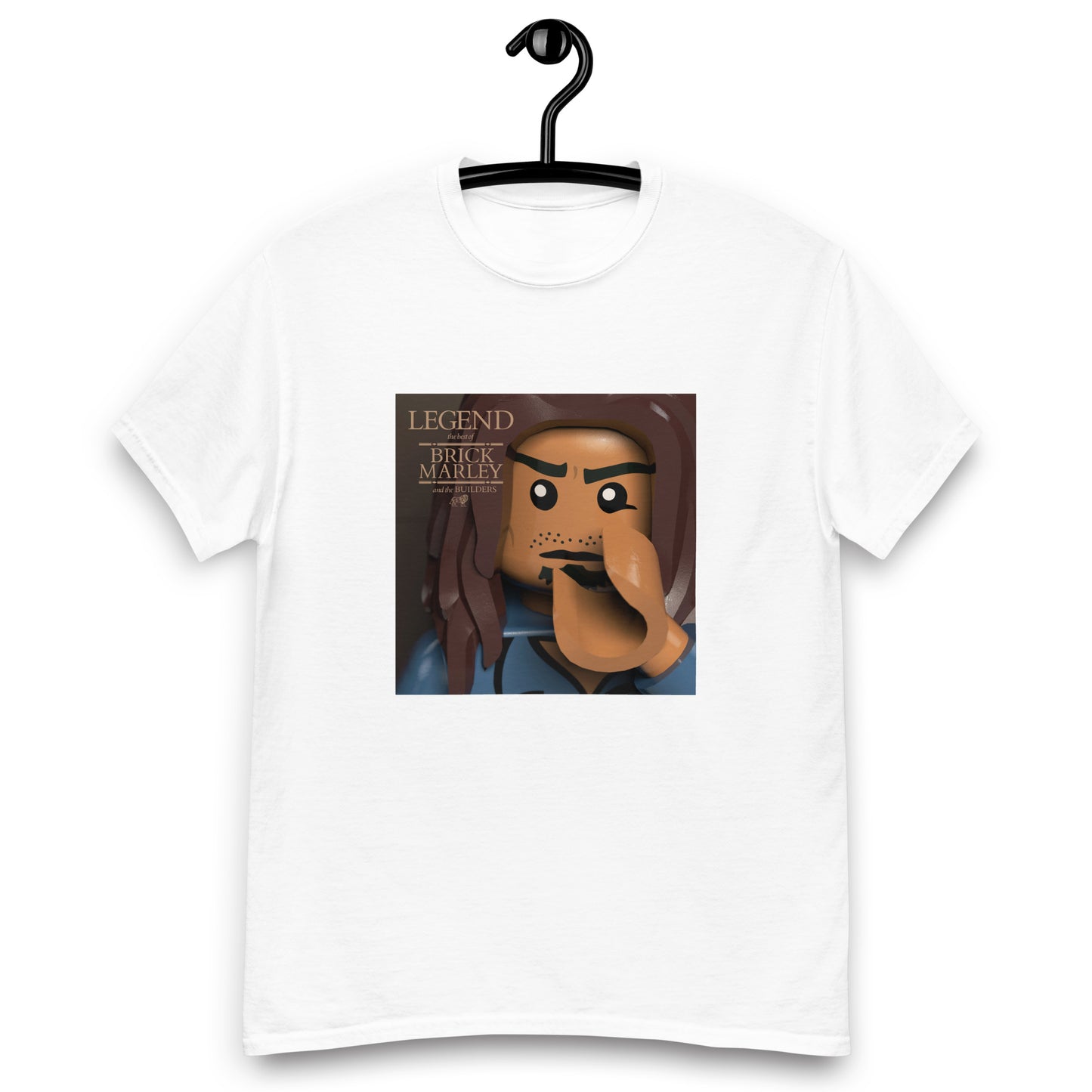 "Bob Marley & The Wailers - Legend" Lego Parody Tshirt