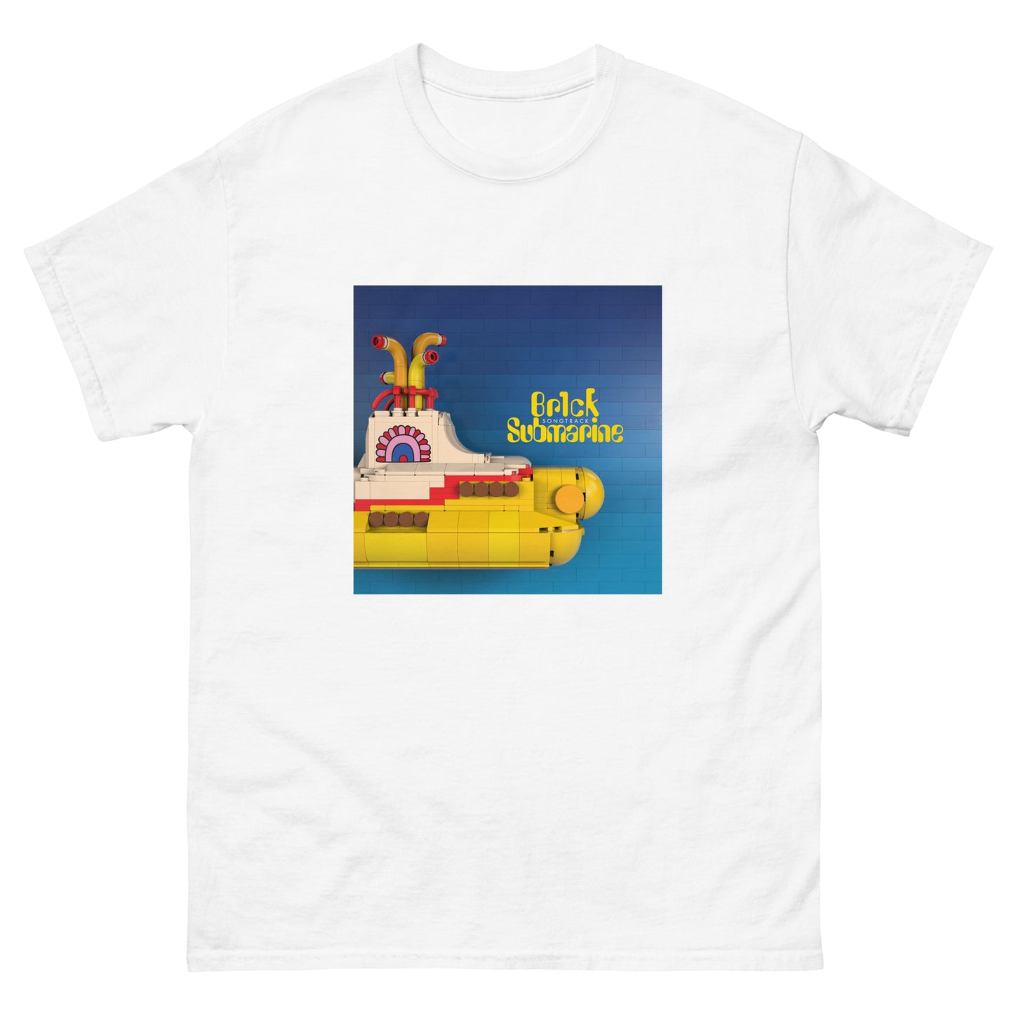 "The Beatles - Yellow Submarine Songtrack" Lego Parody Tshirt