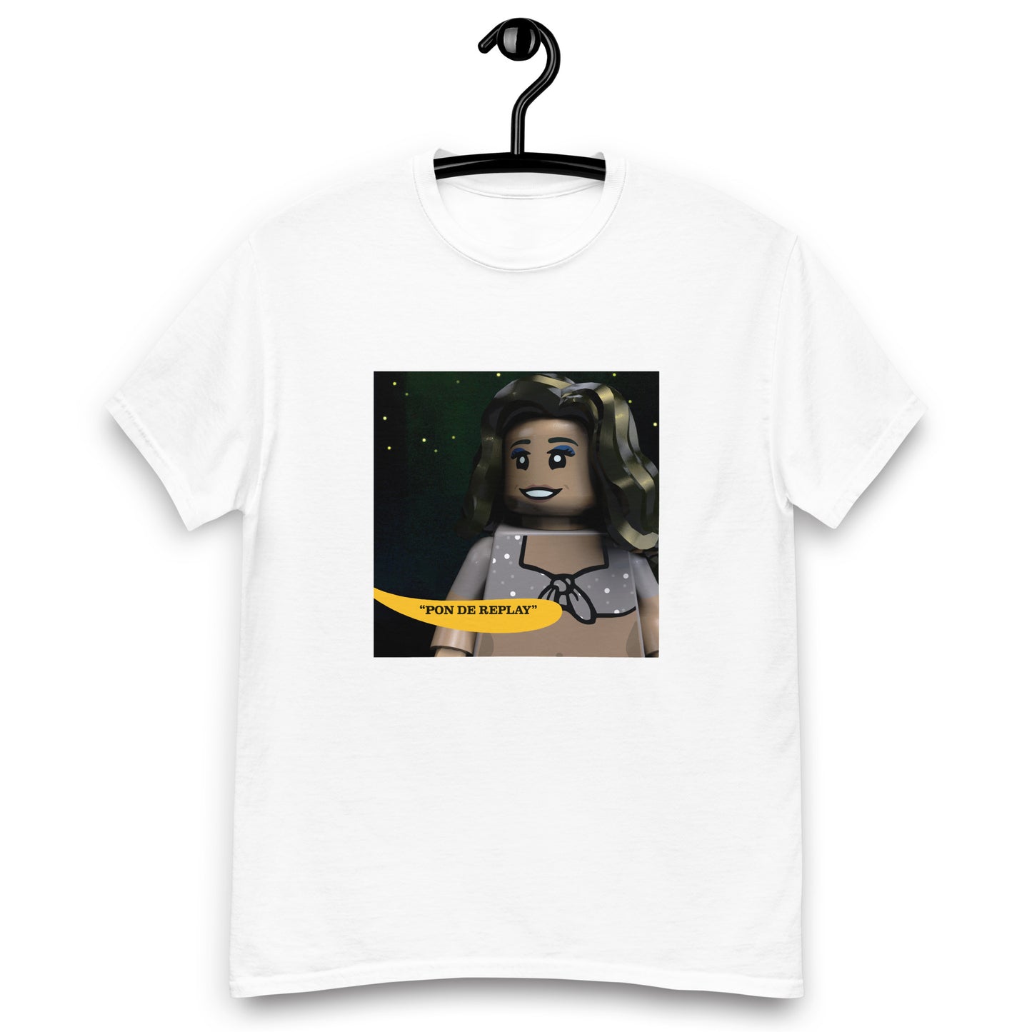 "Rihanna - Pon de Replay" Lego Parody Tshirt