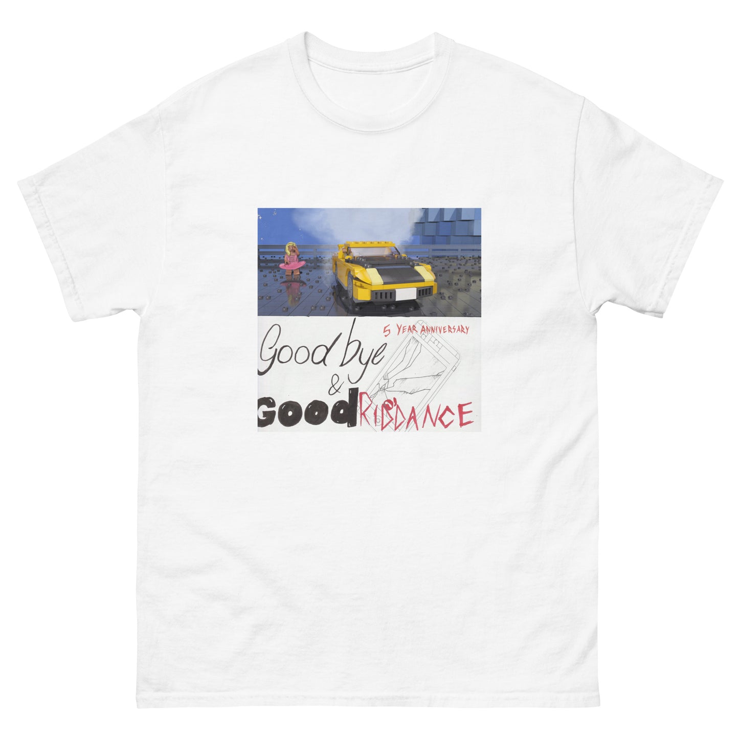 "Juice WRLD - Goodbye & Good Riddance (5 Year Anniversary Edition)" Lego Parody Tshirt