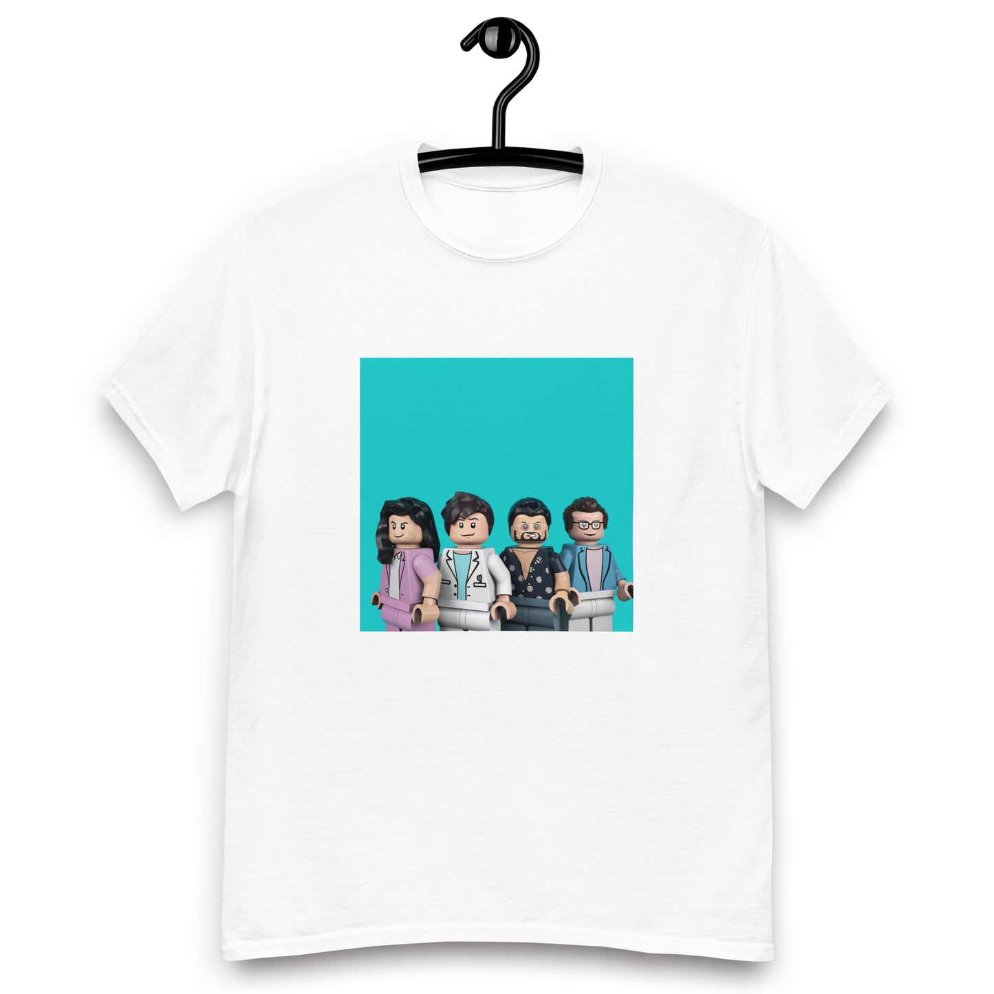 "Weezer - Weezer (Teal Album)" Lego Parody Tshirt