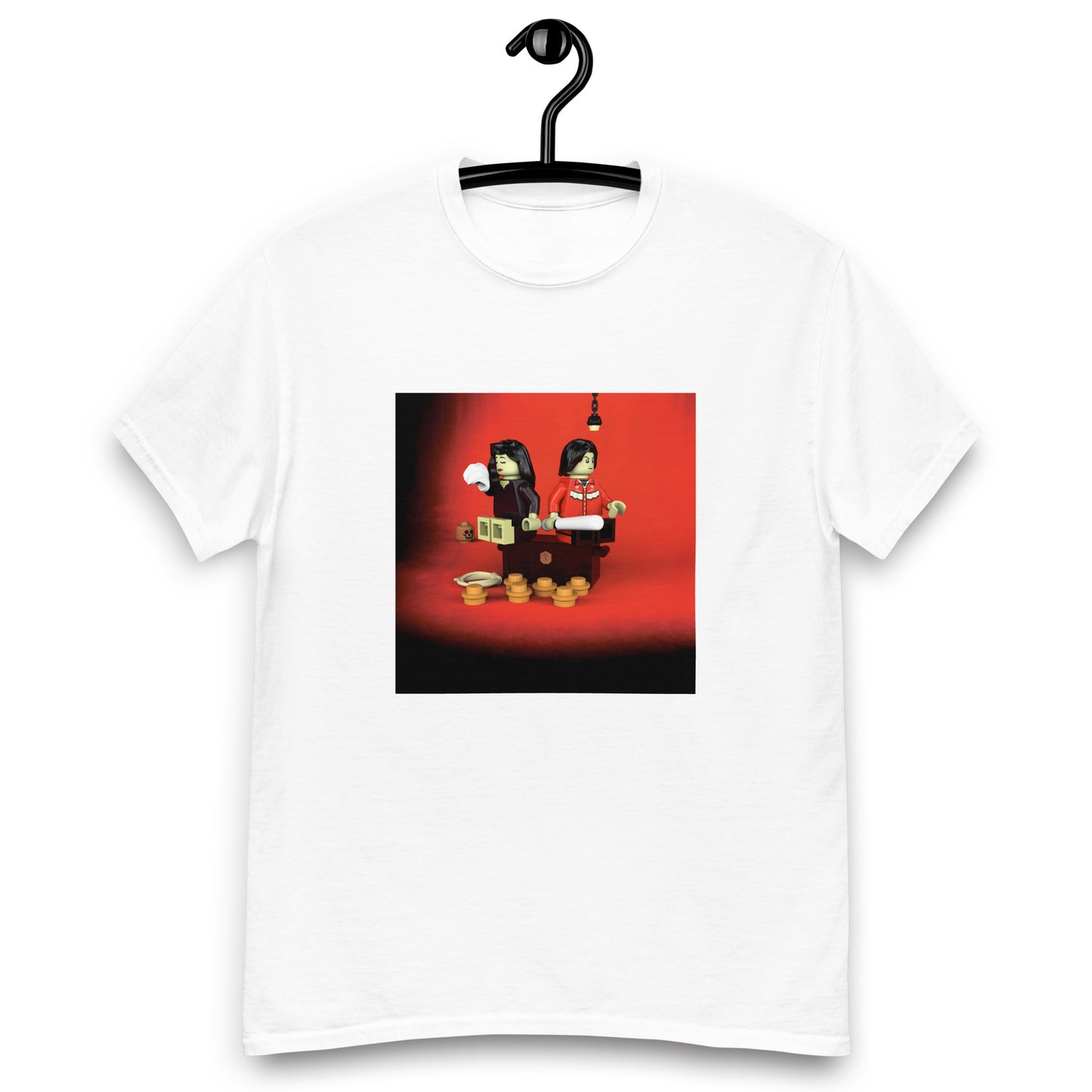 "The White Stripes - Elephant" Lego Parody Tshirt