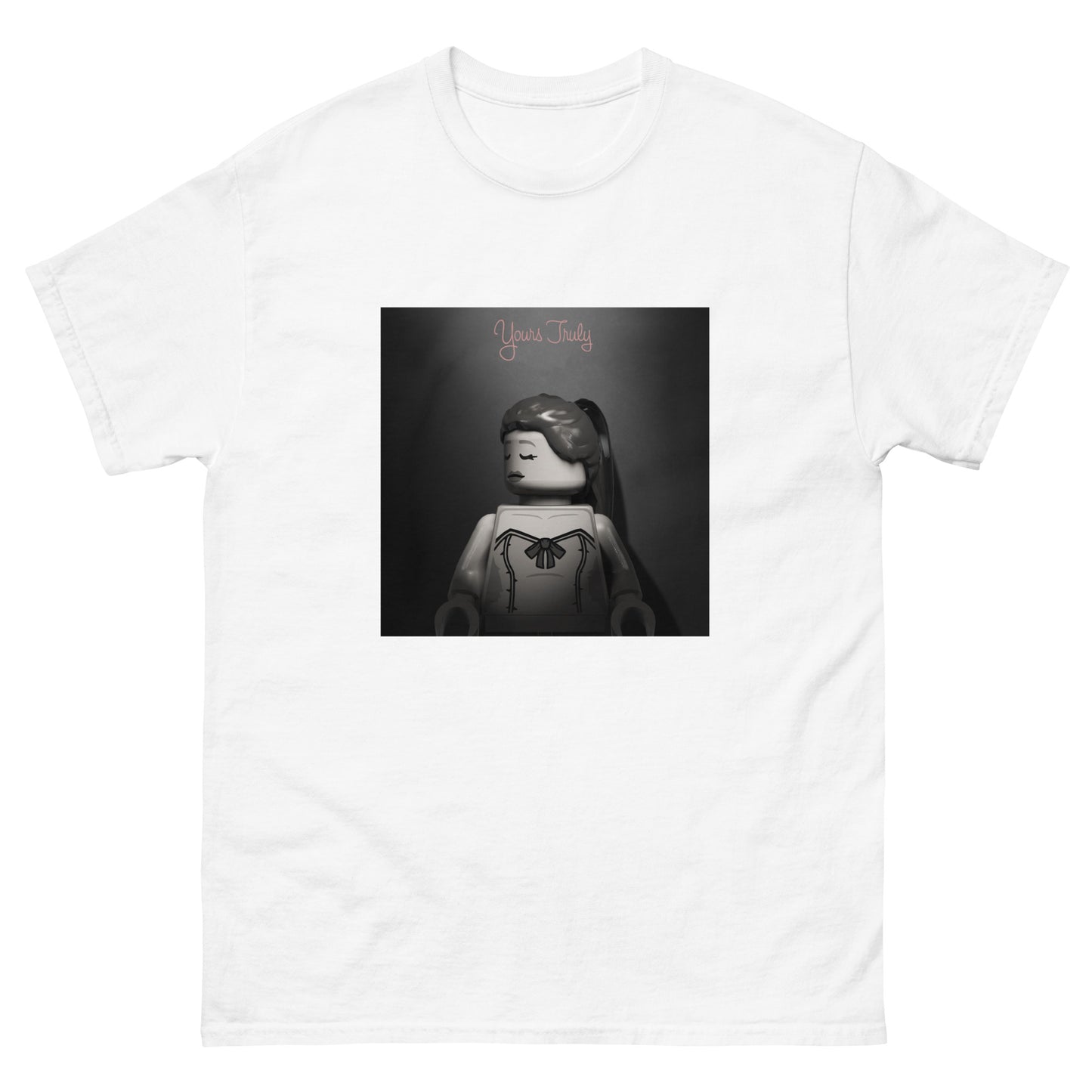 "Ariana Grande - Yours Truly" Lego Parody Tshirt