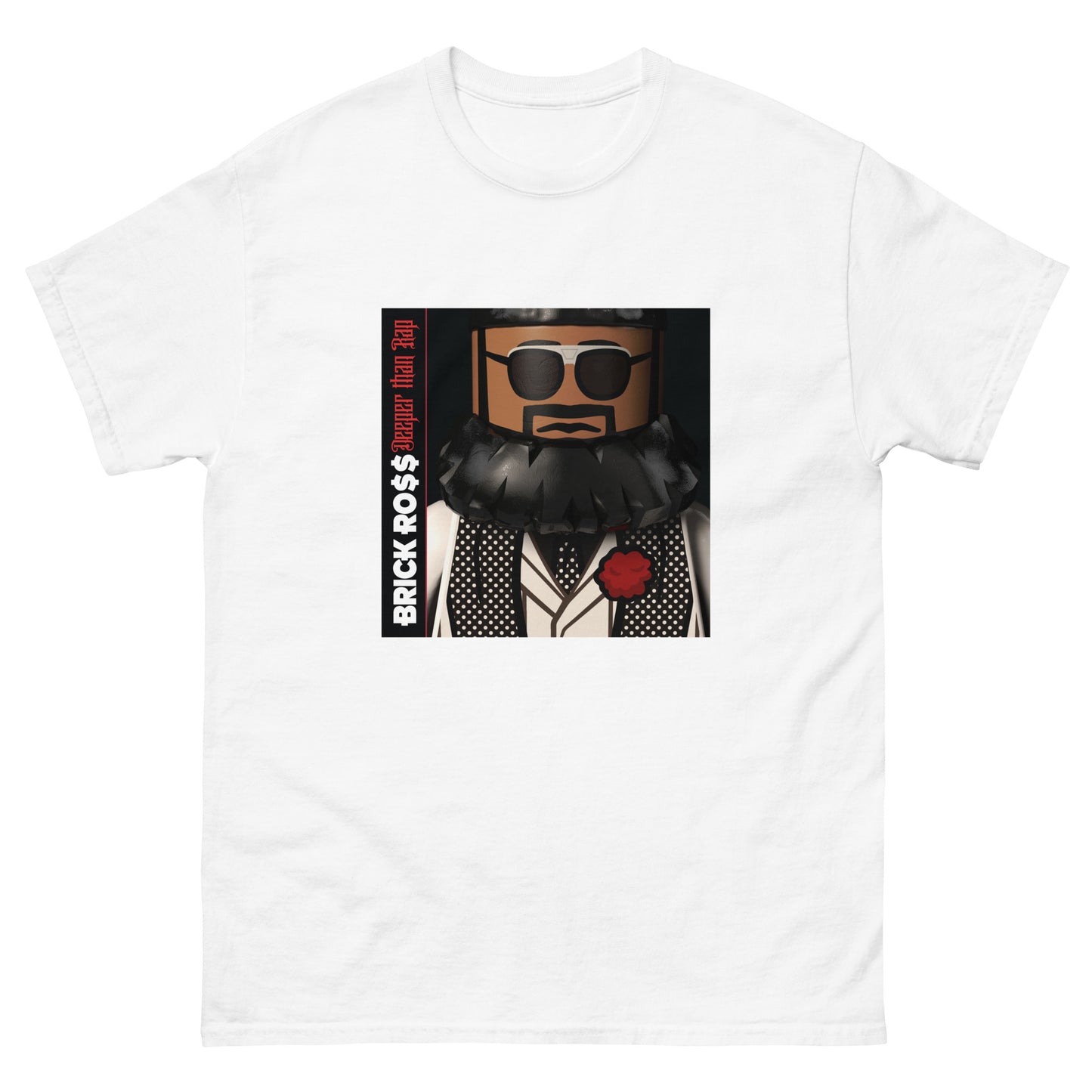 "Rick Ross - Deeper Than Rap" Lego Parody Tshirt