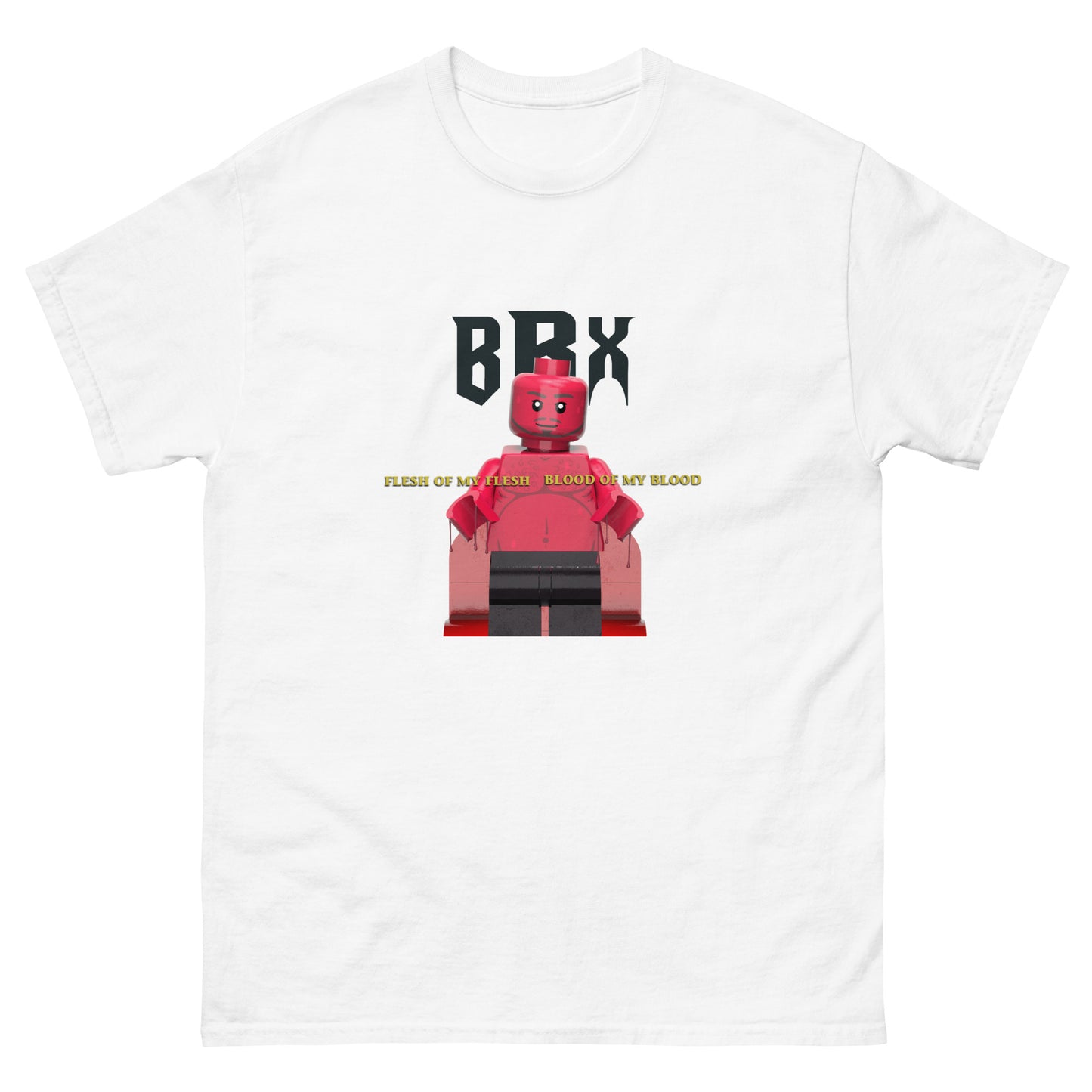 "DMX - Flesh of My Flesh, Blood of My Blood" Lego Parody Tshirt