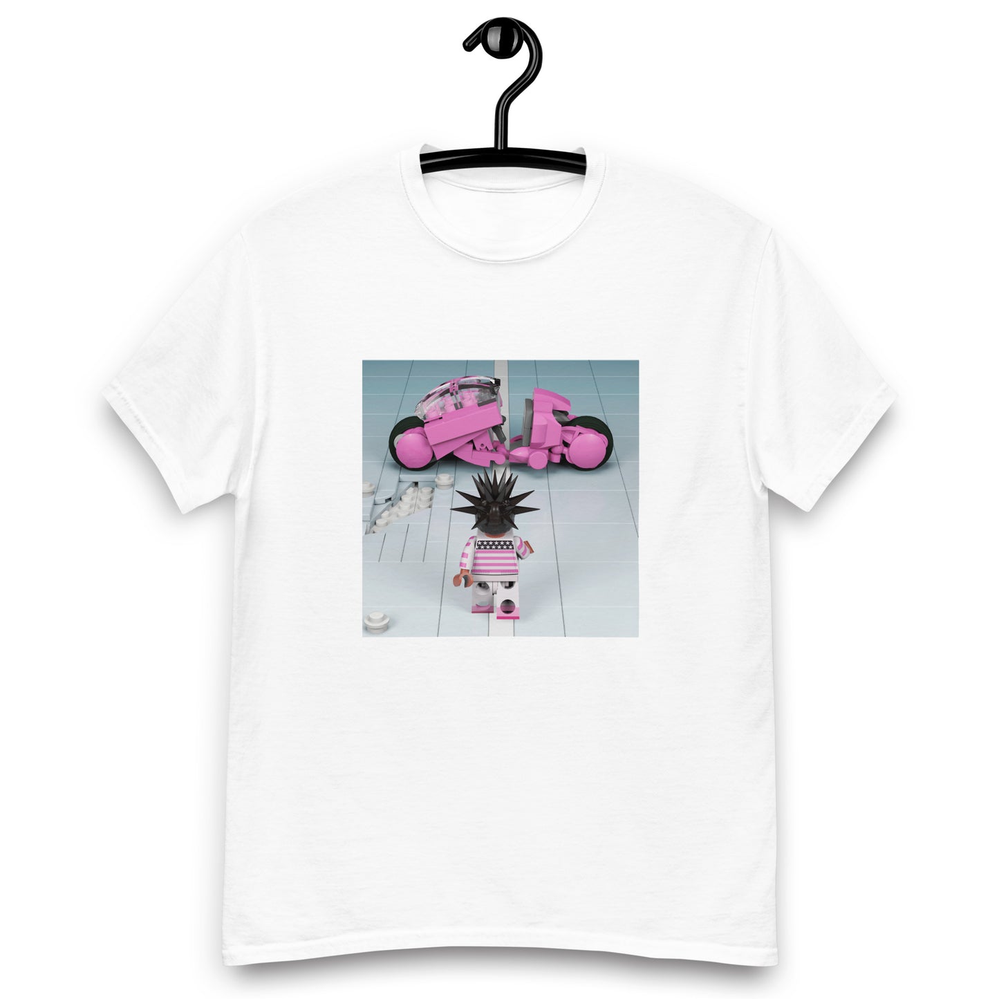 "Lil Uzi Vert - Pink Tape vs. Akira" Lego Parody Tshirt