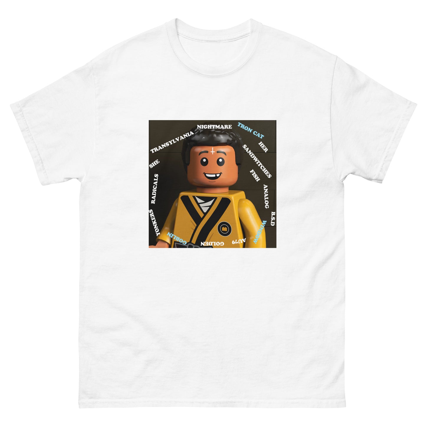 "Tyler, The Creator - Goblin (Physical “Back” Cover)" Lego Parody Tshirt