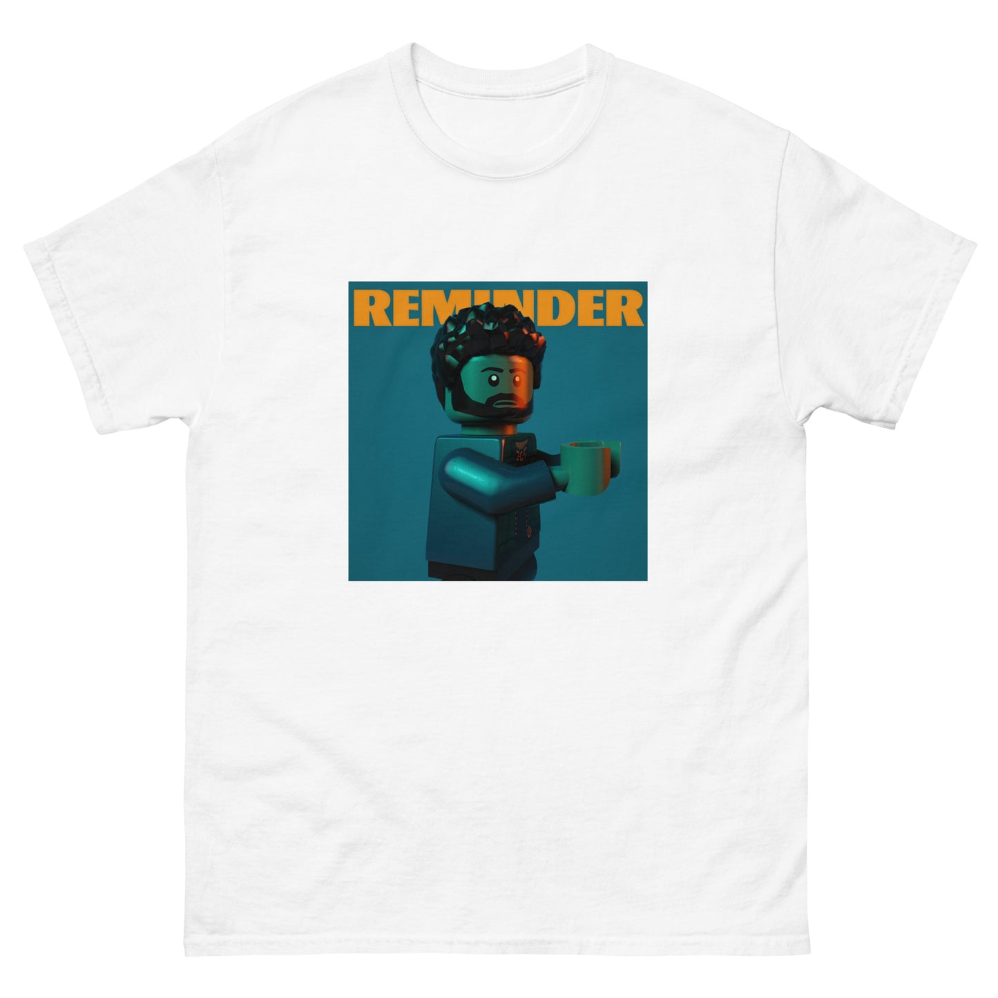 "The Weeknd - Reminder" Lego Parody Tshirt