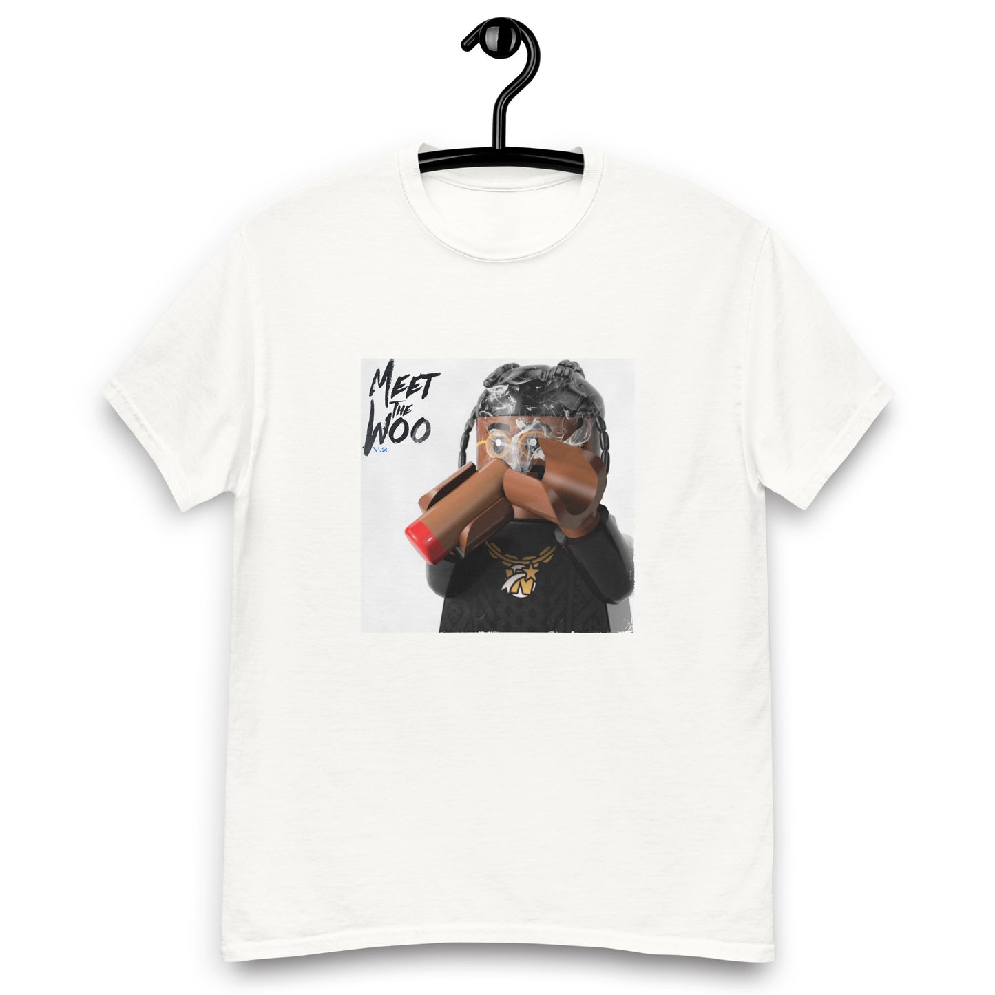 "Pop Smoke - Meet The Woo 2" Lego Parody Tshirt