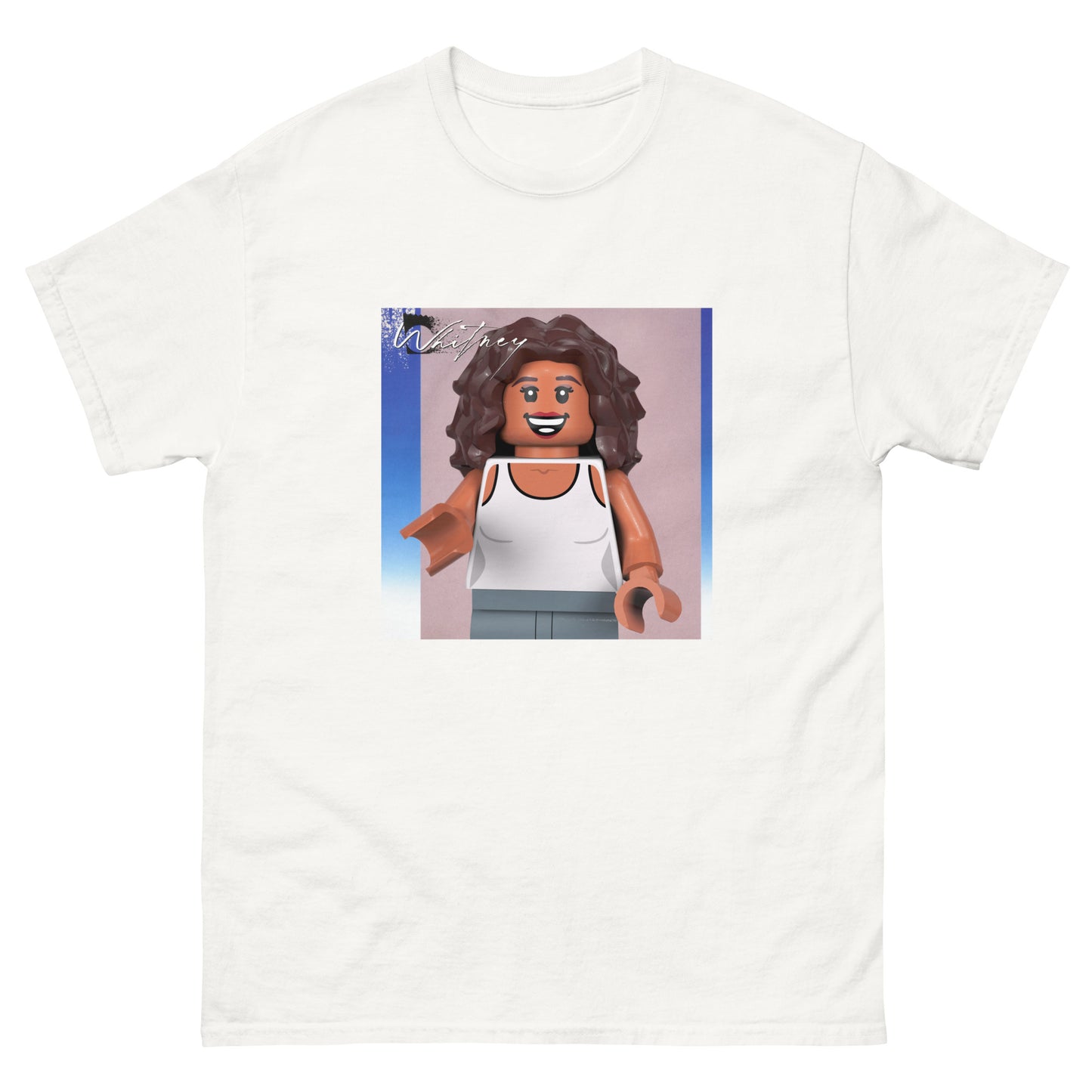 "Whitney Houston - Whitney" Lego Parody Tshirt