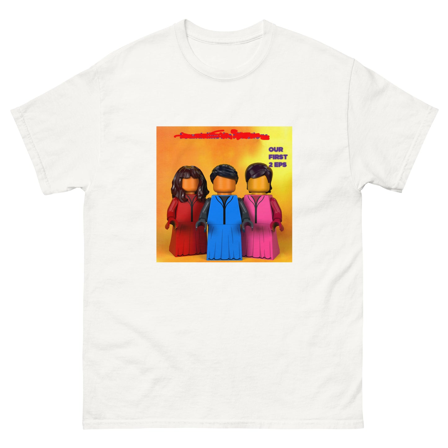 "TV Girl - Our First 2 EPs" Lego Parody Tshirt