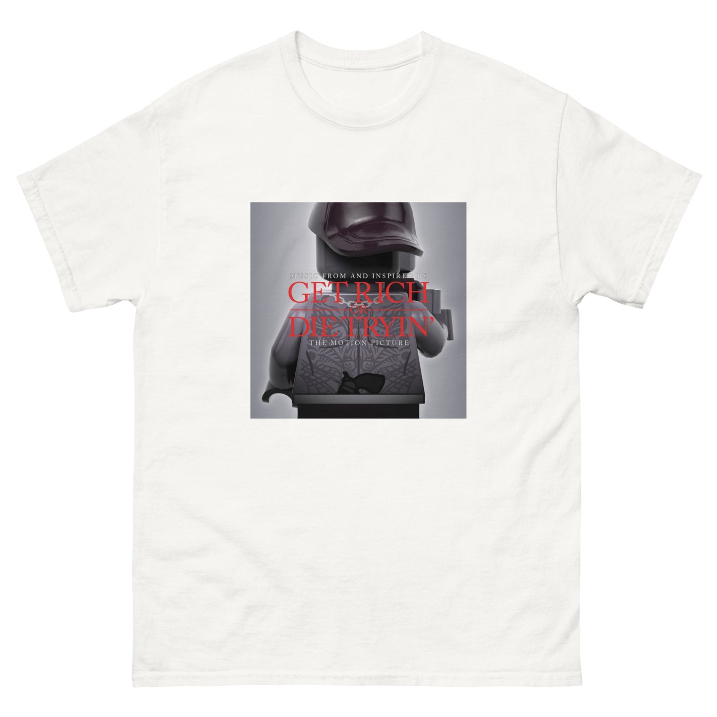 "Various Artists - Get Rich or Die Tryin' (Soundtrack)" Lego Parody Tshirt