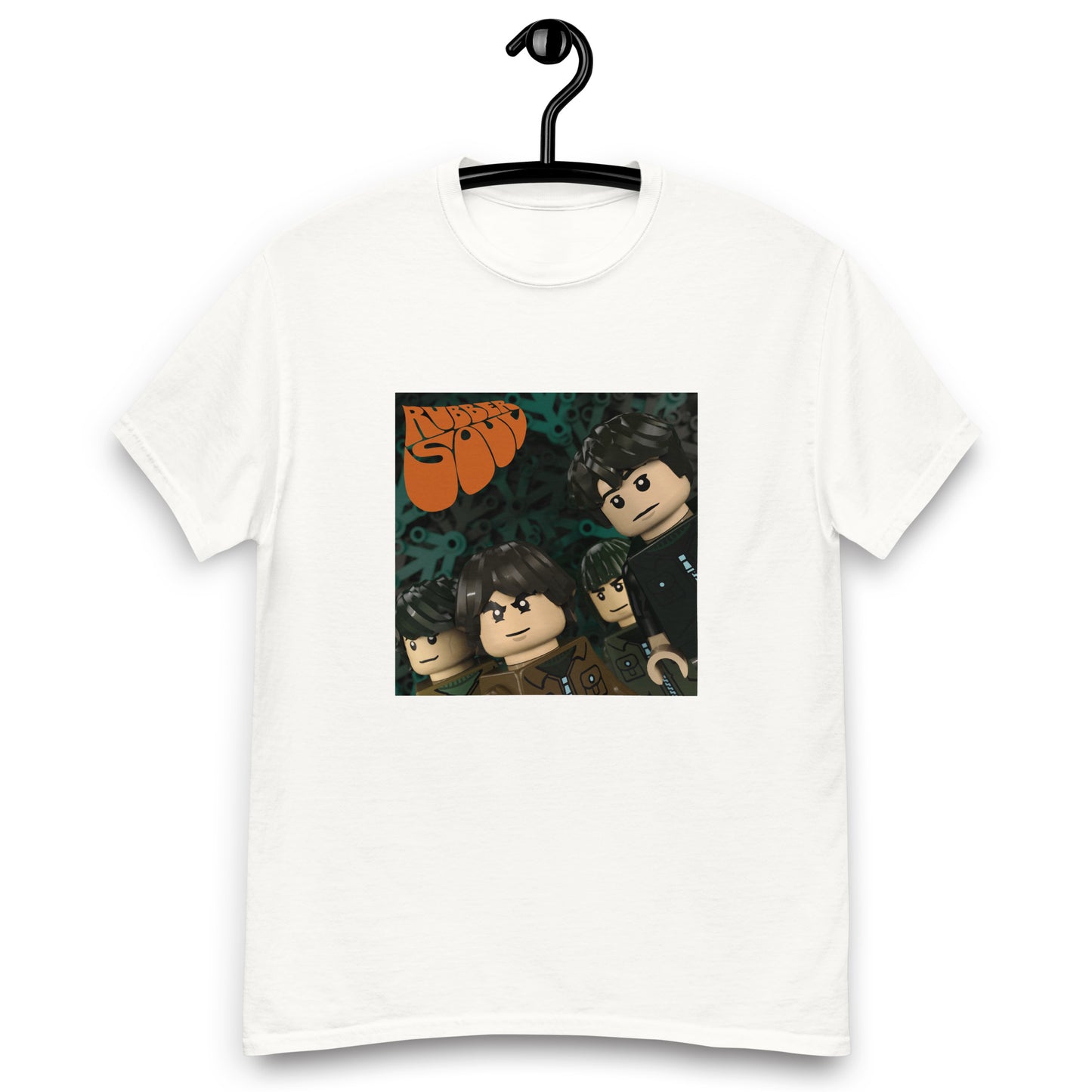 "The Beatles - Rubber Soul" Lego Parody Tshirt