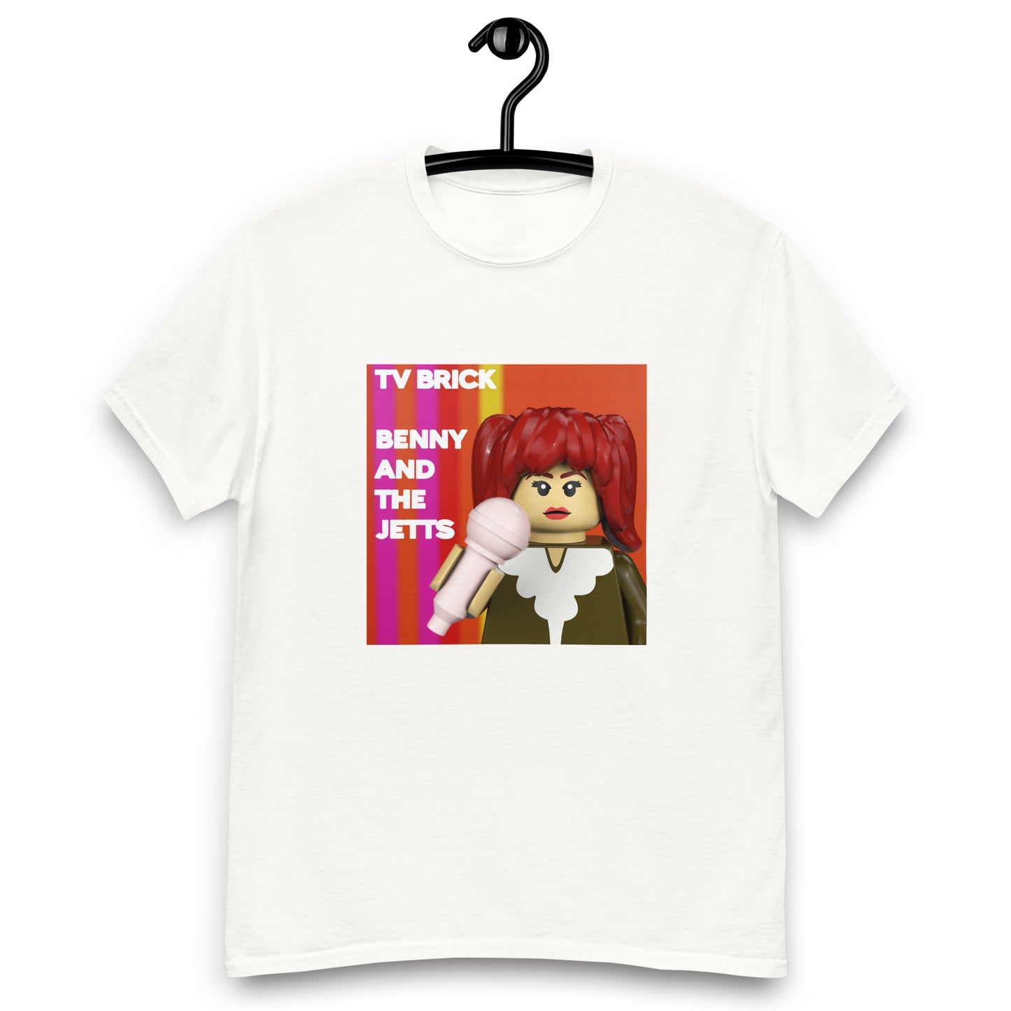 "TV Girl - Benny and the Jetts" Lego Parody Tshirt