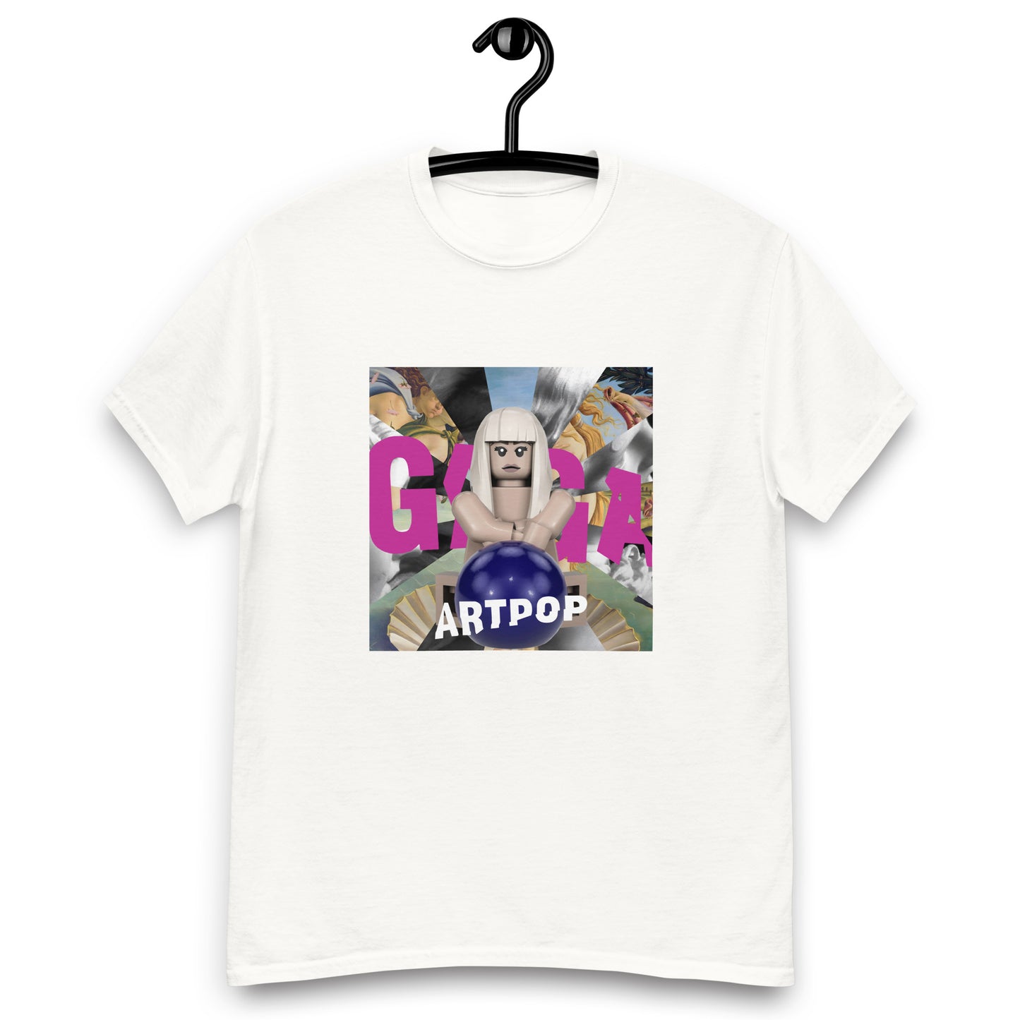 "Lady Gaga - ARTPOP" Lego Parody Tshirt