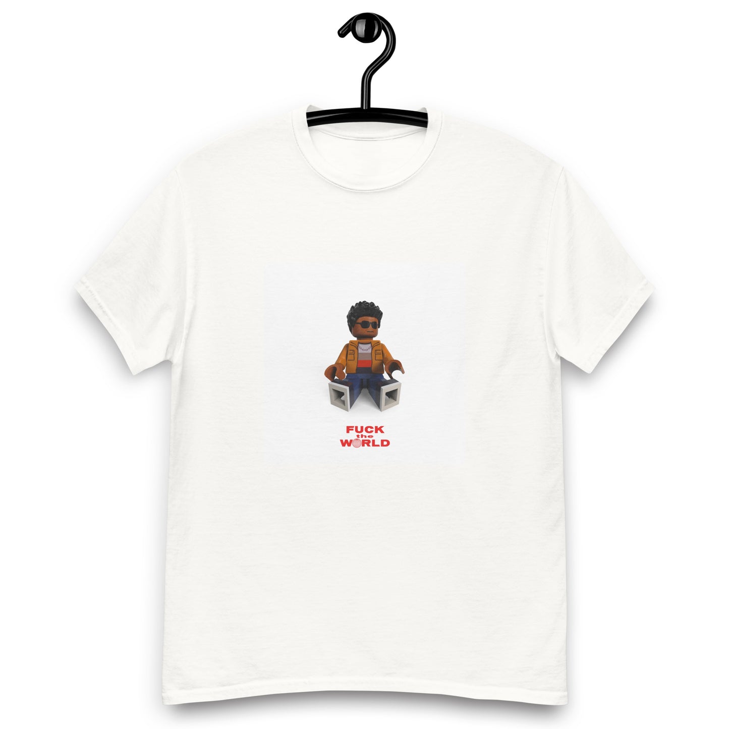 "Brent Faiyaz -  Fuck The World" Lego Parody Tshirt