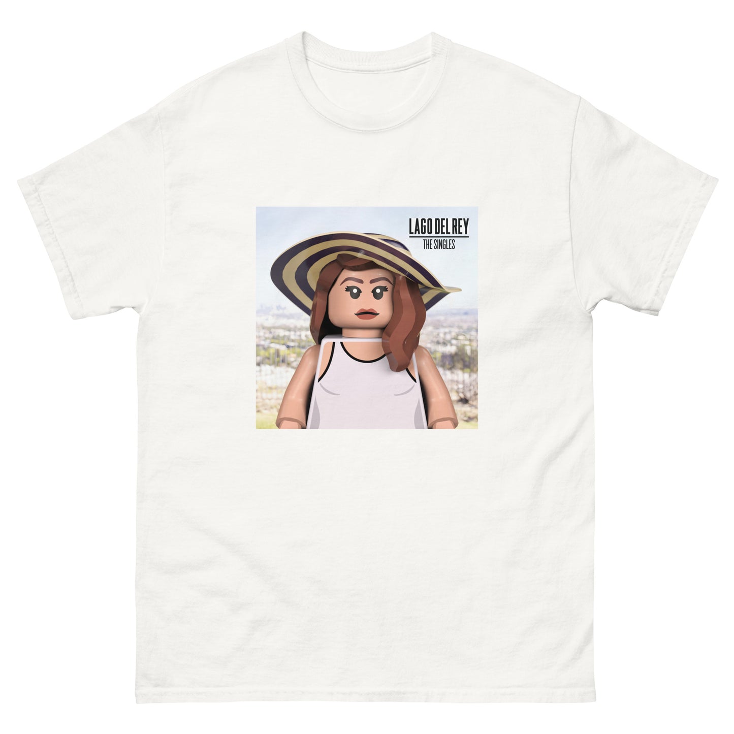 "Lana Del Rey - The Singles" Lego Parody Tshirt