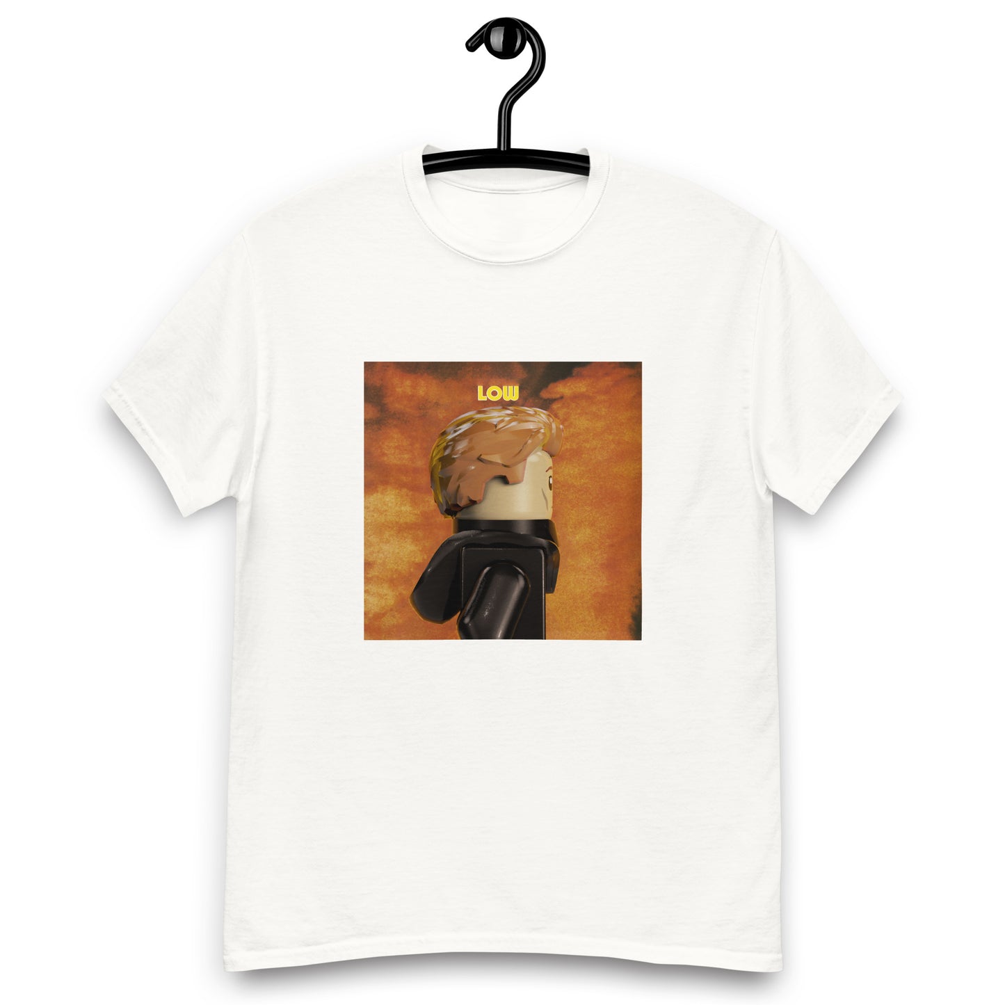 "David Bowie - Low" Lego Parody Tshirt