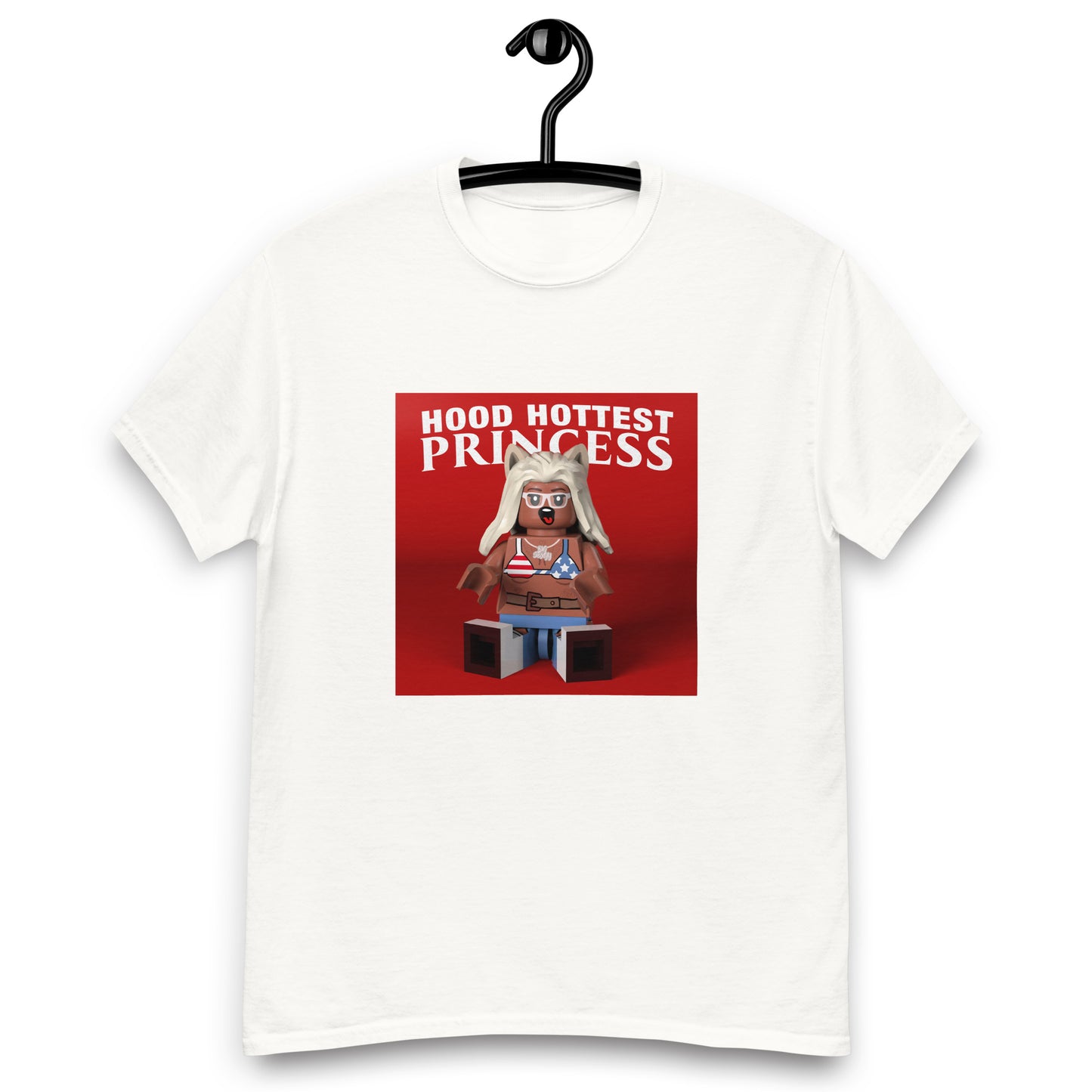 "Sexyy Red - Hood Hottest Princess" Lego Parody Tshirt